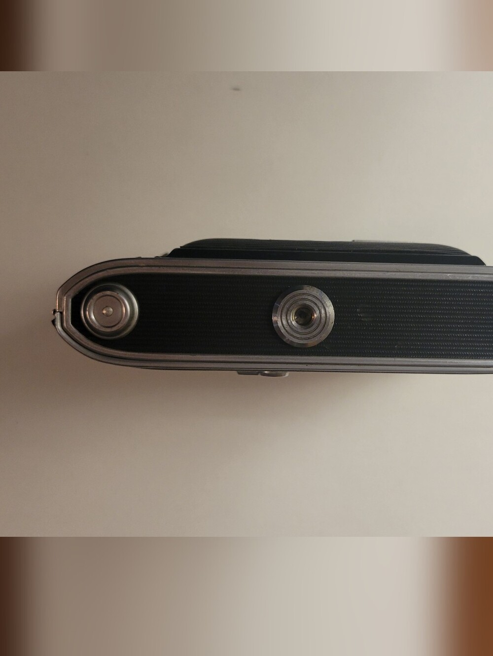 Classic Ansco Viking Folding Film Camera in Black and Silver - Picture 5 of 8